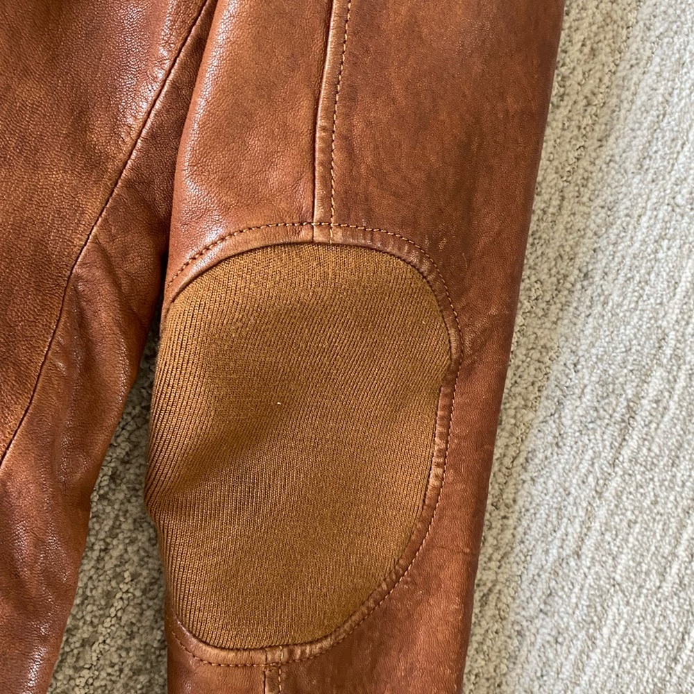 Mackage Cognac Leather Jacket | S - Picture 14 of 16